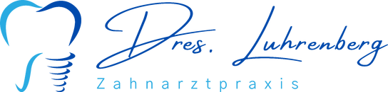 Logo von der Zahnarztpraxis Dres. Luhrenberg Logo der Zahnarztpraxis Dres. Luhrenberg mit stilisiertem Zahn und Schriftzug